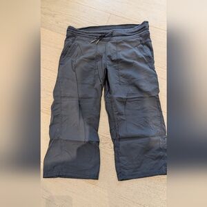 Lululemon Athletica Charcoal Capris